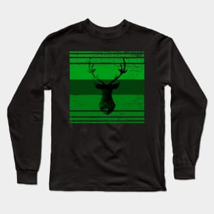 Retro Deer Long Sleeve T-Shirt